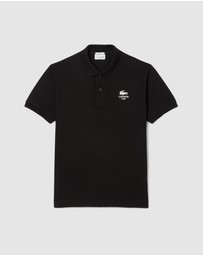 Lacoste - Soft Branding Classic Fit Pique Polo