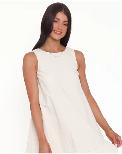 Petal & Pup - Zena Mini Dress - Cream