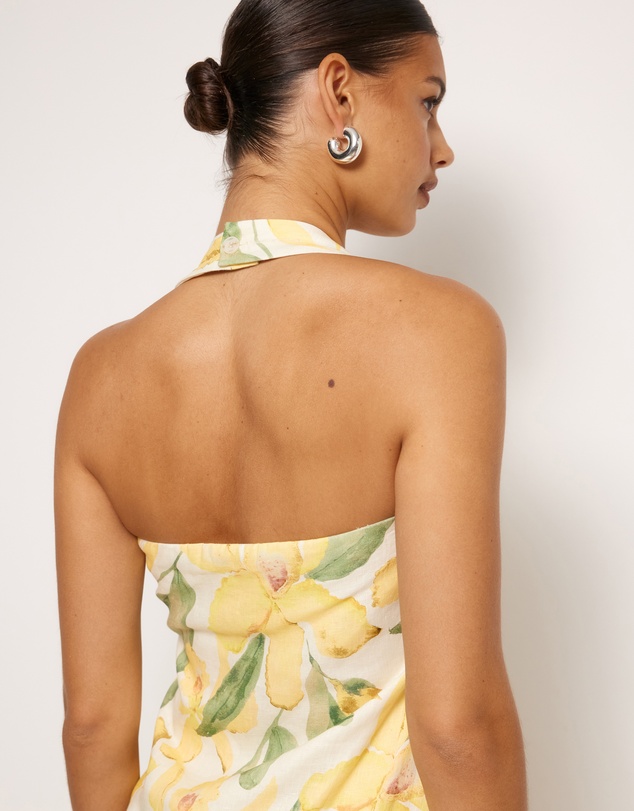 AERE - Sani Linen Mini Dress