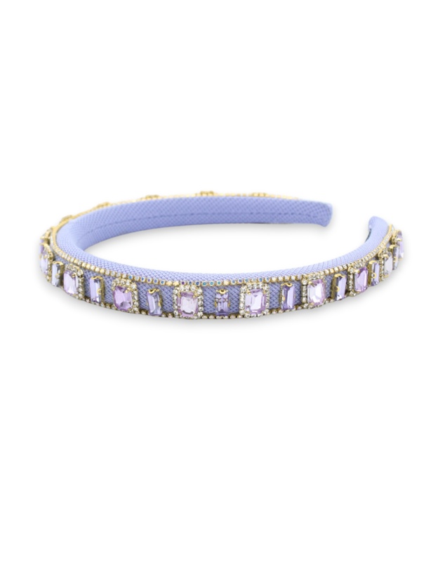 Morgan & Taylor - Laurel Headband in Lilac Purple