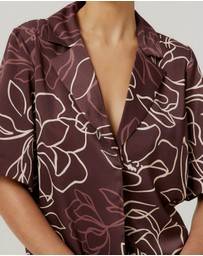 Calli - Sam Satin Shirt