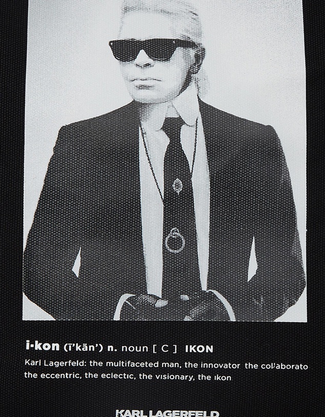 Karl Lagerfeld - K/Essential Karl Artwork Tote Bag