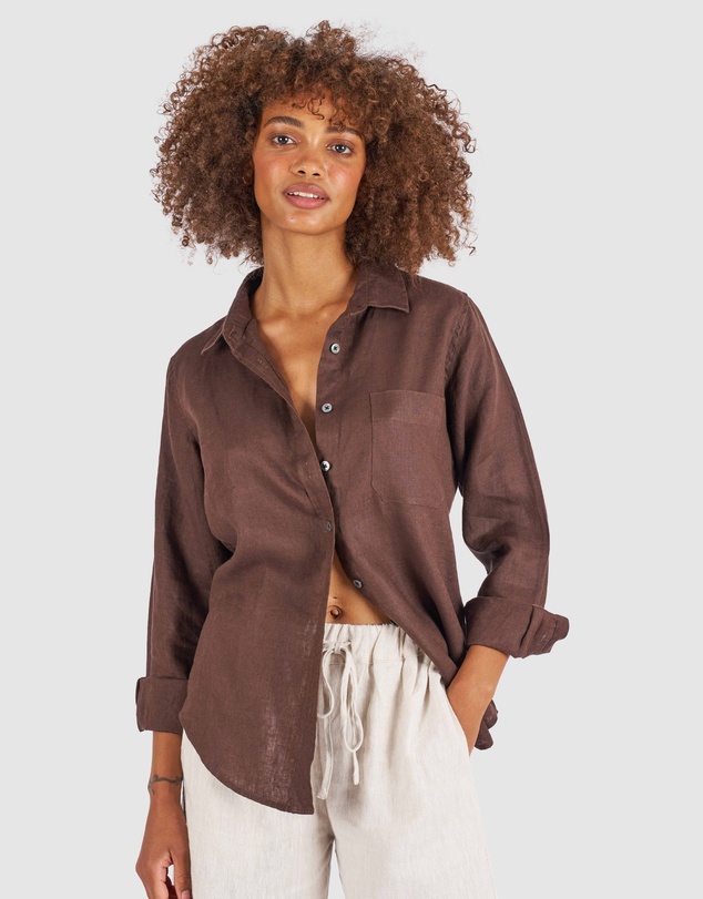 CAMIXA - IRIS Linen Shirt
