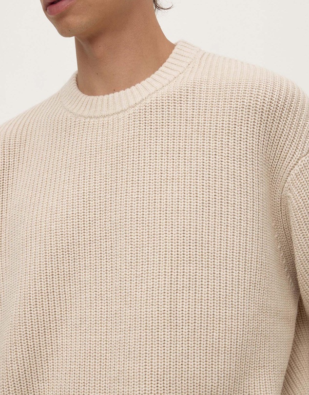 Assembly Label - Carson Cotton Rib Knit Jumper