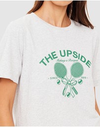 The Upside - Racquet Casey Tee