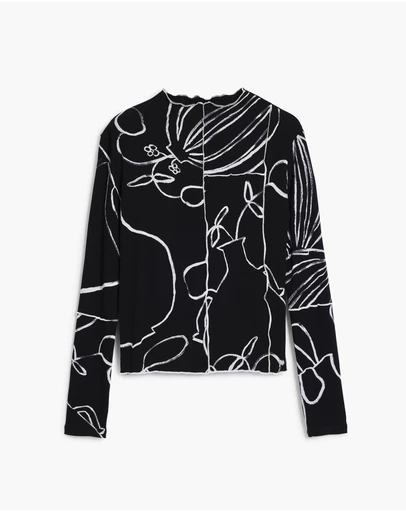 Desigual - Vase Silhouettes T-shirt