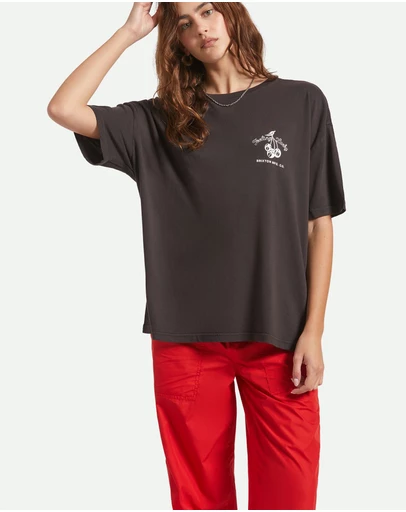 Brixton - Feeling Lucky Oversized Boyfriend tee