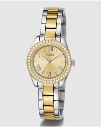 GUESS - Guess Ladies 2-Tone 30mm Analogue Watch