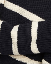 FRIEND of AUDREY - Cotton Striped Knit