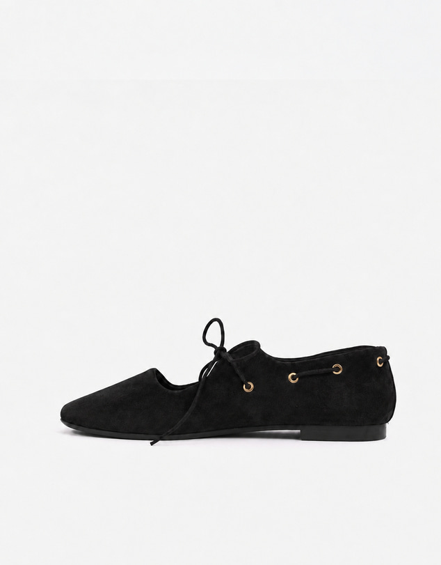Sol Sana - Aura Ballet Flat Black
