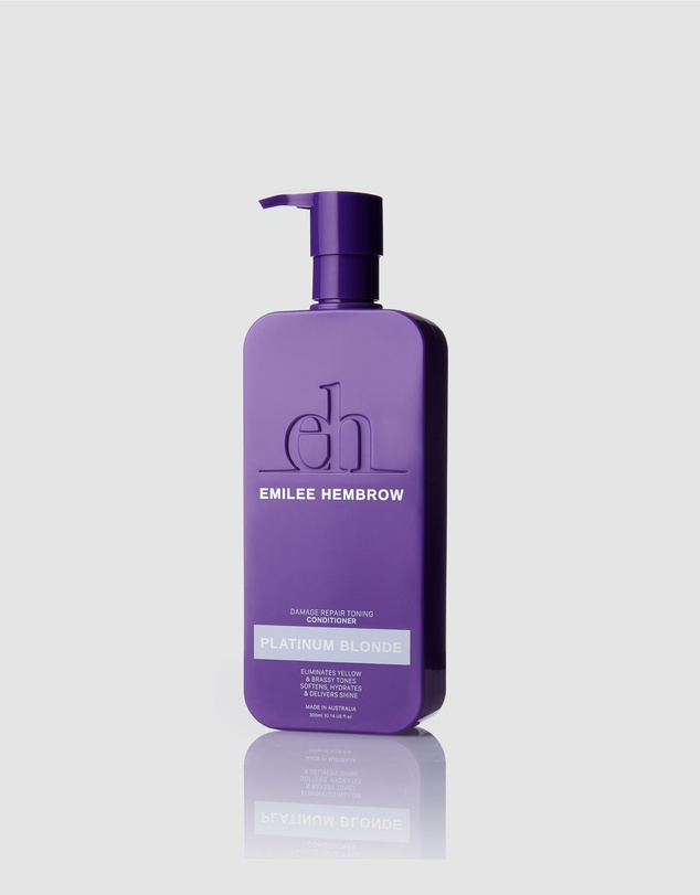 Silk Oil of Morocco - Silk Oil of Morocco x Emilee Hembrow Platinum Blonde Damage Repair Toning Conditioner