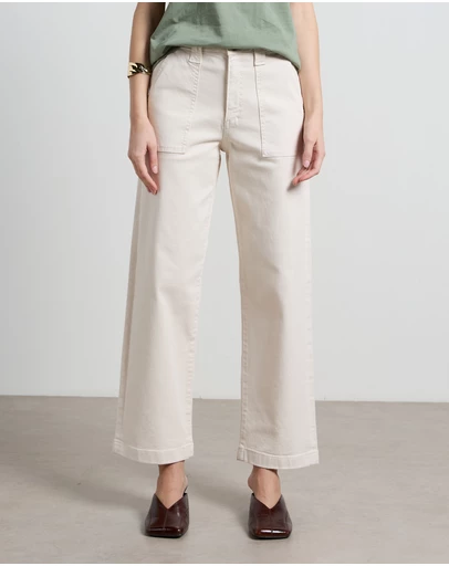 DRICOPER DENIM - Marfa Cream Trousers
