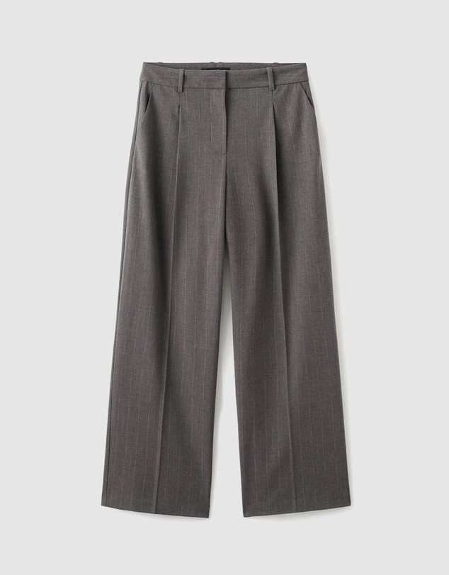 M.N.G - Pleated Wide Leg Trousers