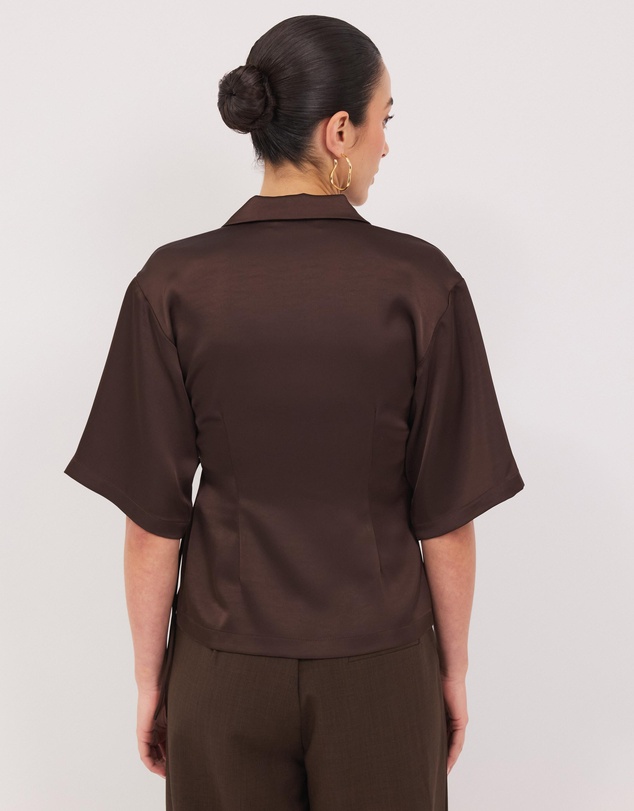 Calli - Easton Satin Shirt