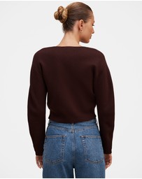 Forever New - Karla Sculpt Sleeves Cardigan