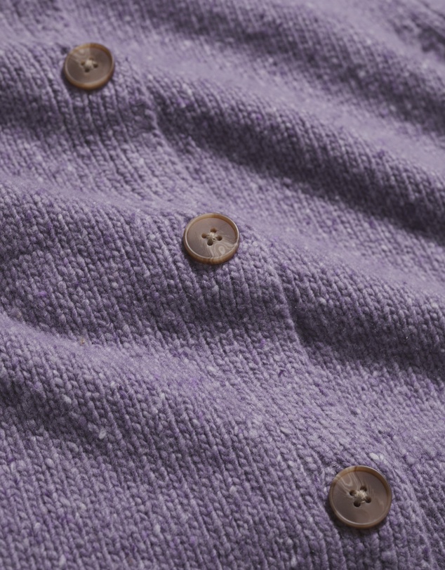 Seasalt - Seasalt Cornwall Purple Dawson Pick Cardigan Made With Merino