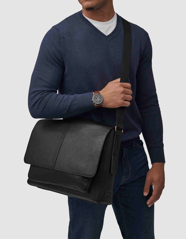 Fossil - Kayden Black Messenger
