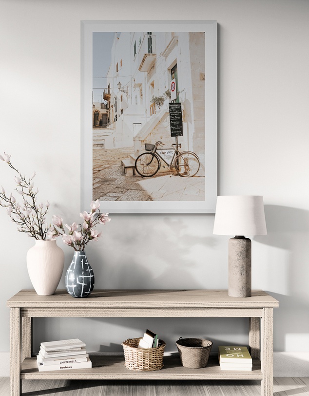 Amichi Co - La Bicicletta Fine Art Print