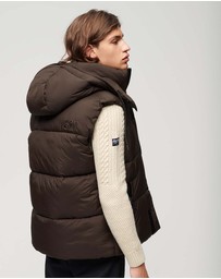Superdry - Hooded Ripstop Puffer Gilet