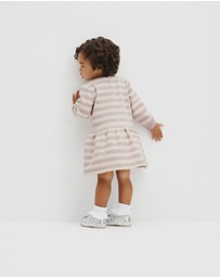 Country Road - Organically Grown Cotton Stripe Sweat Dress