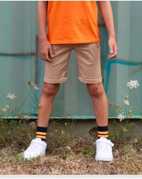 TYGO&vito - Quinn Slim Twill Shorts - Kids-Teens