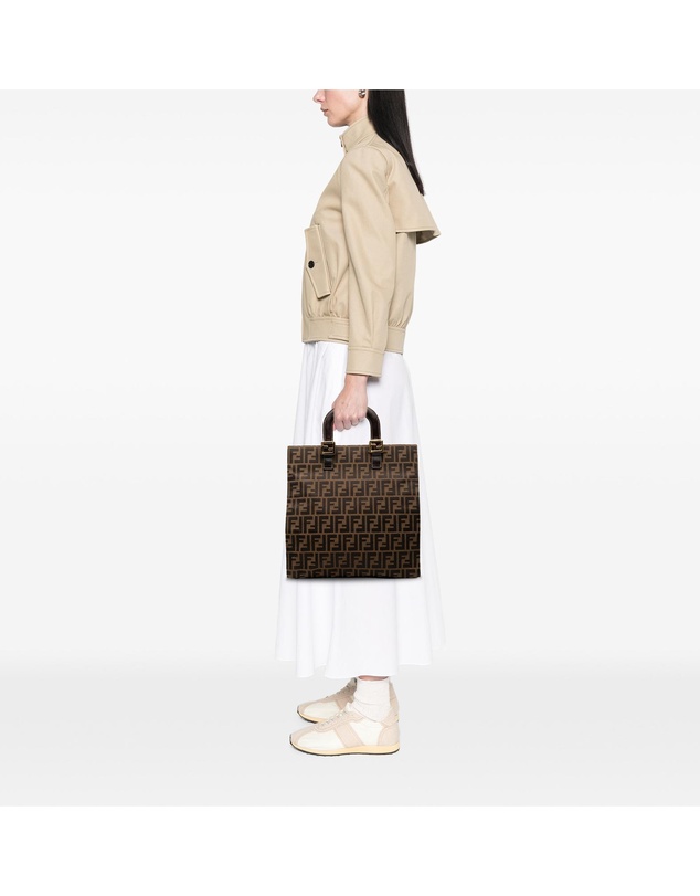 Pre-Loved by Azura Reborn - Pre-Loved Zucca Canvas Twins Tote