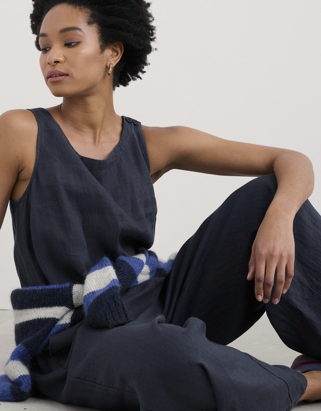 Seasalt - Seasalt Cornwall Navy Salt Air Jumpsuit