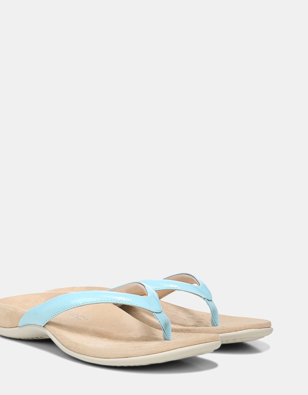 Vionic - Dillon Toe Post Sandal - Porcelain Blue