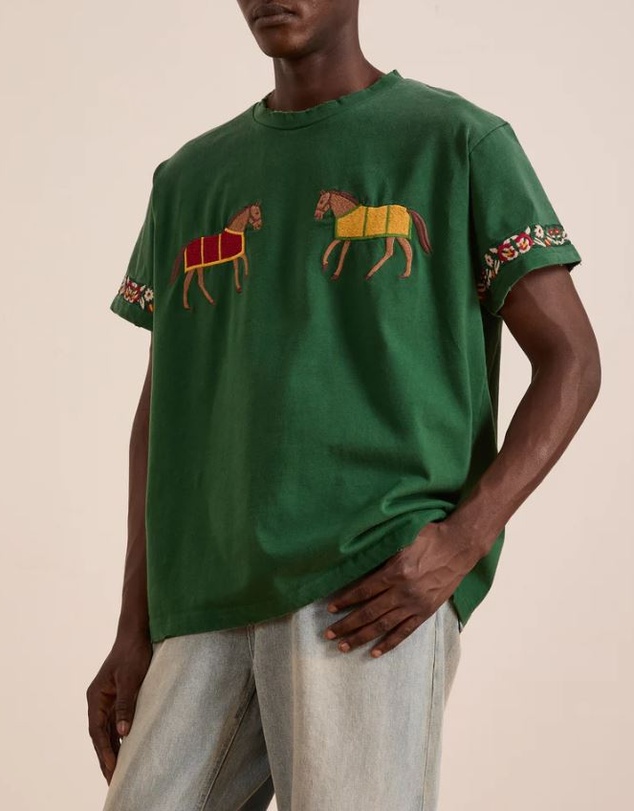 Found - Embroidered Horse Equine Tee
