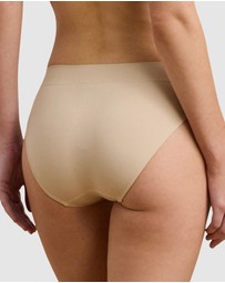 Lauren by Ralph Lauren - Lauren Seamless Recycled Jersey High Leg Bikini Brief