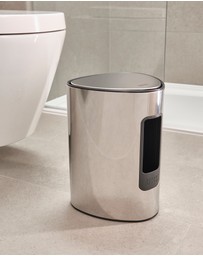 Joseph Joseph - EasyStore™ Luxe Stainless Steel 5L Pedal Bin with Liner Storage