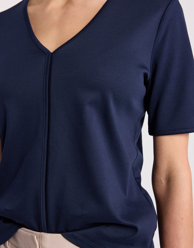David Lawrence - Jolyn Mercerised Cotton Tee