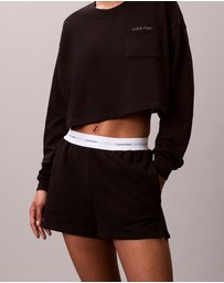 Calvin Klein - Logo Cotton Jersey Shorts