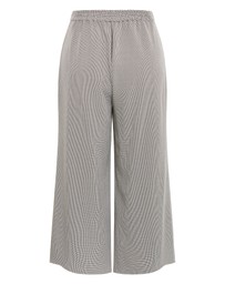 City Chic - Plus size Hailey Check Pant - neutral