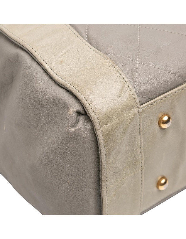 Pre-Loved by Azura Reborn - Pre-Loved Quilted Lambskin In The Mix Tote