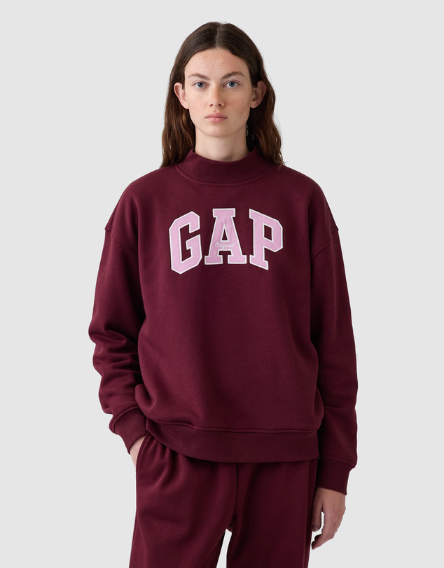 GAP - Logo Oversized Mockneck Tunic with Pockets
