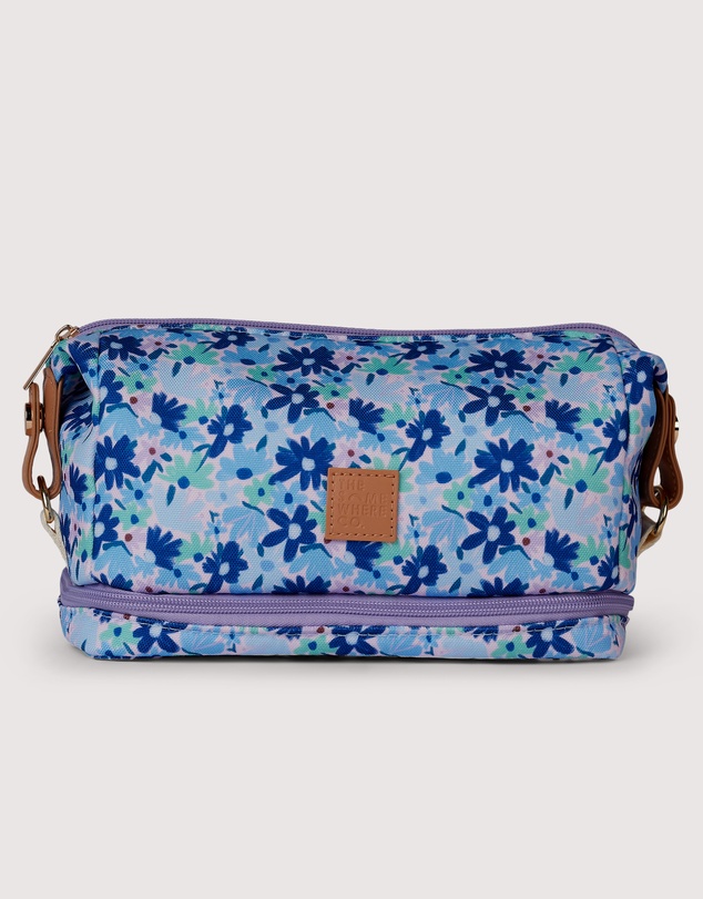 The Somewhere Co - Blue Meadow Cosmetic Bag