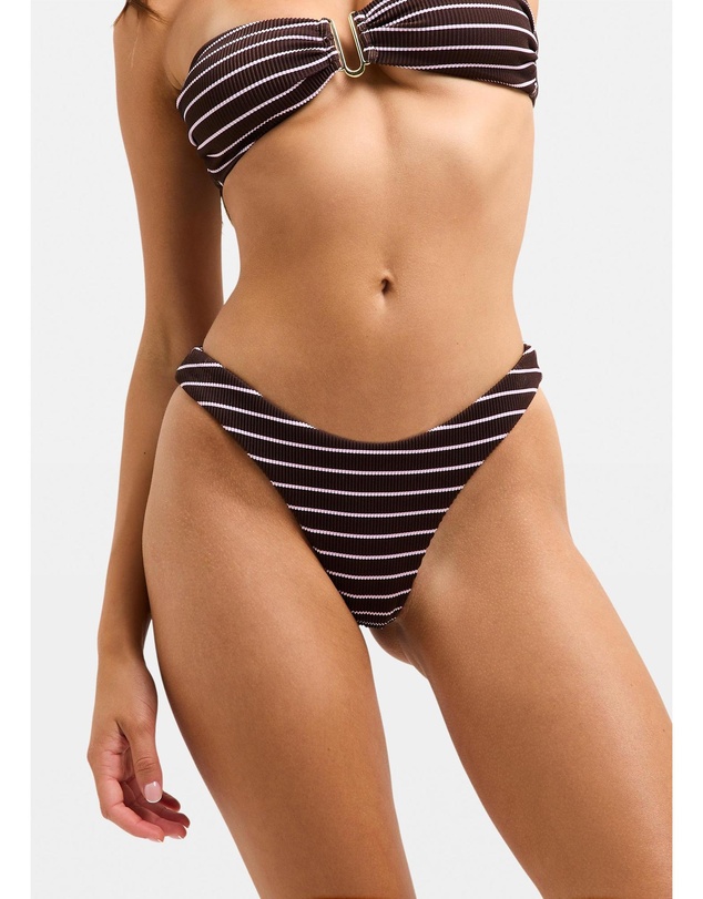 Subtitled - Cheeky Ribbed Bikini Bottom