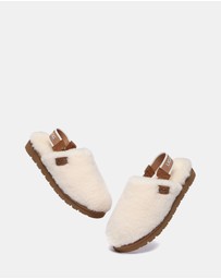 EVERAU - Australian Shepherd Ugg Kamari Double Faced Sheepskin Upper House Shoes