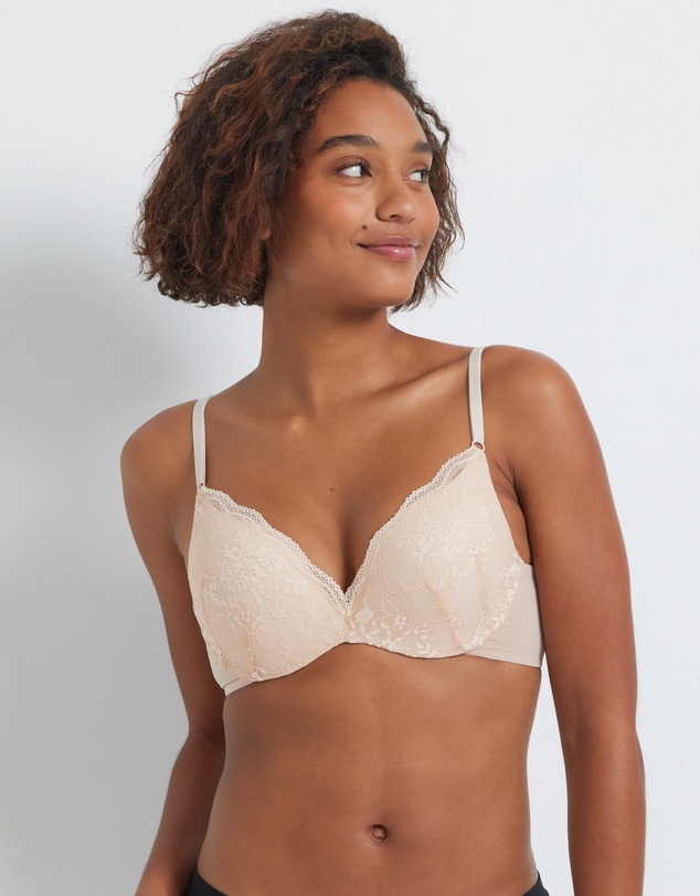 Kayser - Lace Plunge Push Up Bra