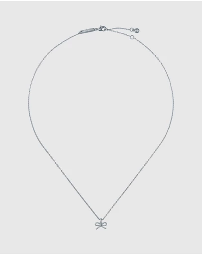 Ted Baker - BLAIRE: Mini Metal Bow Pendant Necklace