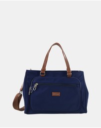 Pierre Cardin - Pierre Cardin RFID Anti-Theft Nylon Mini Tote with Crossbody