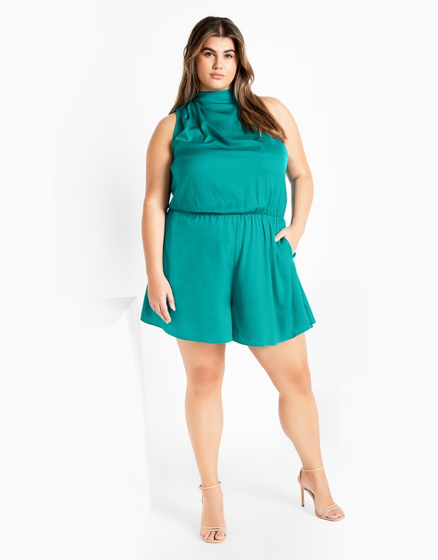 City Chic - Kiana Playsuit