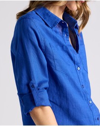 David Lawrence - Elias Linen Shirt