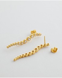 SAINT VALENTINE - Crescendo Drop Earrings - Gold