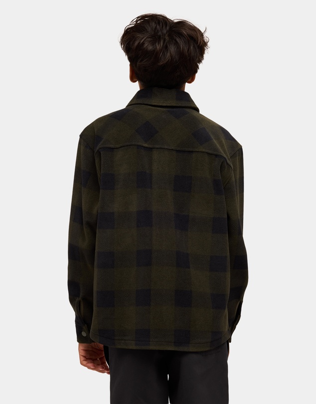 Quiksilver - Boys 8 to 16 Bering Strait Check Long Sleeve Shirt