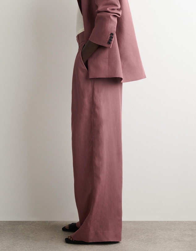 COS - Relaxed Linen-Blend Wide-Leg Trousers
