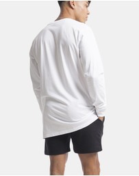 Vacancy Co - Palm Embroidery Long Sleeve Tee