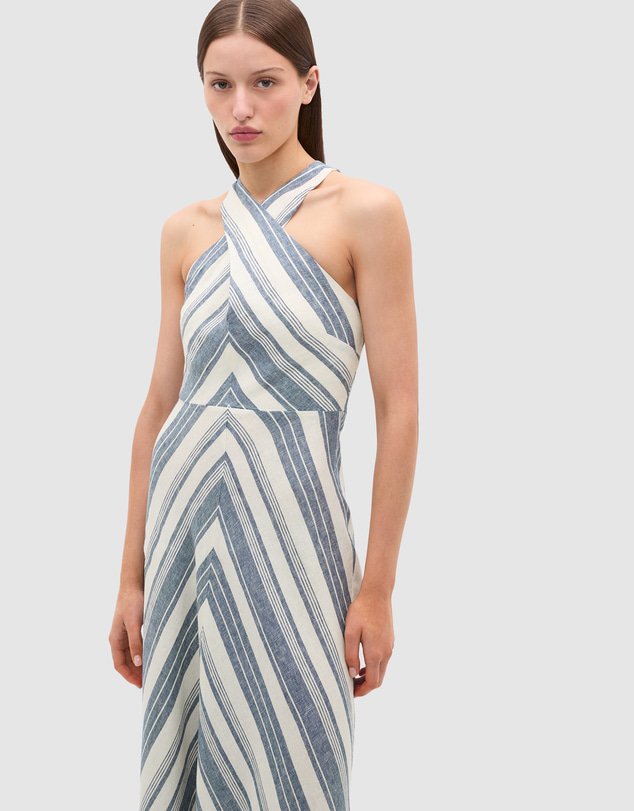 Seed Heritage - Linen Halter Midi Dress