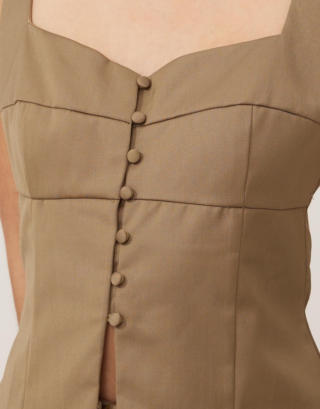 Tussah - Charvi Tweed Top
